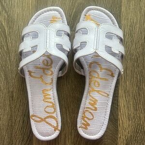 Sam Edelman light purple Slide Sandals